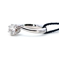 Ring Recarlo Woman in White Gold Diamante 0.23 Ct R01SO028/023-14 - R01SO028/023-14